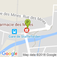 carte de la Pharmacie des Mines