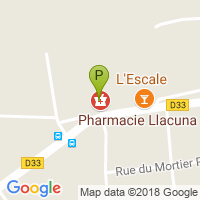 carte de la Pharmacie Sainte Anne Sur Brivet