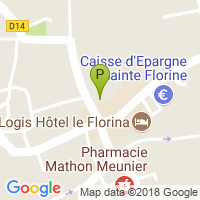 carte de la Pharmacie Dalbignat