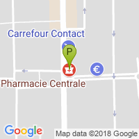 carte de la Pharmacie Centrale