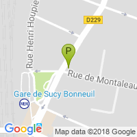 carte de la Pharmacie de la Gare