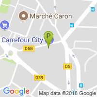 carte de la Pharmacie des Jardins