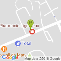 carte de la Pharmacie Lignereux