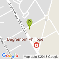 carte de la Pharmacie Degremont