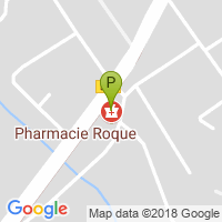 carte de la Pharmacie Roque