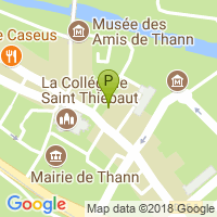 carte de la Pharmacie de la Collegiale