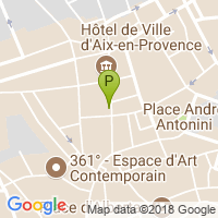 carte de la Pharmacie de l'Hotel de Ville