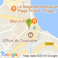 carte de la Pharmacie de la Plage