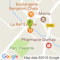 carte de la Pharmacie Dumas