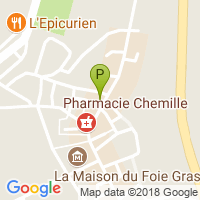 carte de la Pharmacie Vignaud