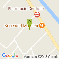 carte de la Pharmacie Centrale