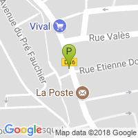 carte de la Pharmacie de l'avenue