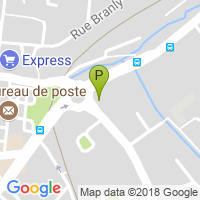 carte de la Pharmacie du Rond Point