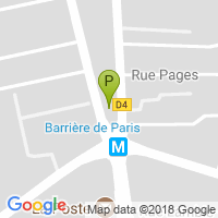 carte de la Pharmacie de la Barriere