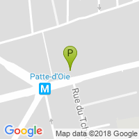 carte de la Pharmacie de la Patte d'Oie