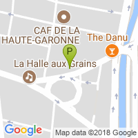 carte de la Pharmacie de la Halle Aux Grains