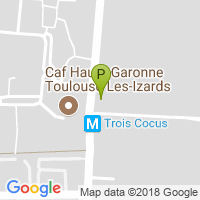 carte de la Pharmacie des Izards