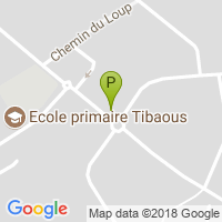 carte de la Pharmacie des Tibaous