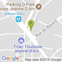 carte de la Pharmacie Jeanne d'Arc