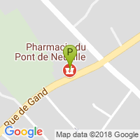 carte de la Pharmacie du Pont de Neuville