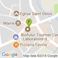 carte de la Pharmacie du Centre