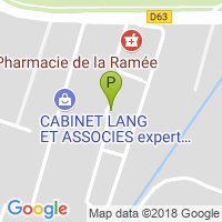 carte de la Pharmacie de la Ramee