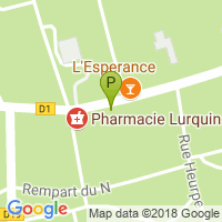 carte de la Pharmacie Lurquin