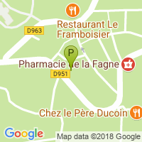 carte de la Pharmacie Bador