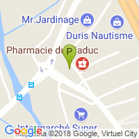 carte de la Pharmacie du Viaduc