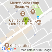 carte de la Pharmacie de la Cite