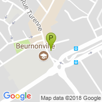 carte de la Pharmacie Beurnonville