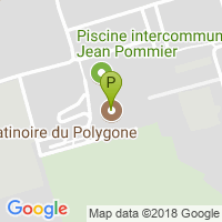 carte de la Pharmacie du Polygone