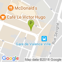 carte de la Pharmacie de la Gare