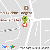 carte de la Pharmacie de la Source