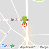 carte de la Pharmacie de la Gare