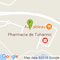 carte de la Pharmacie Rousseau-La Joie