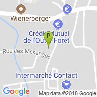 carte de la Pharmacie de Betschdorf