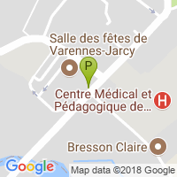 carte de la Pharmacie de la Grande Ferme