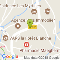 carte de la Pharmacie du Soleil