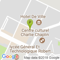 carte de la Pharmacie de l'Hotel de Ville