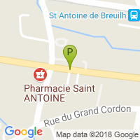 carte de la Pharmacie Frutier