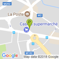 carte de la Pharmacie de la Poste