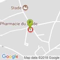 carte de la Pharmacie du Stade