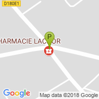 carte de la Pharmacie Lachor