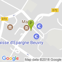 carte de la Pharmacie de la Mairie Beuvry