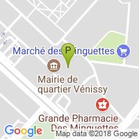 carte de la Pharmacie Grande des Minguettes