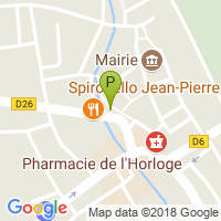 carte de la Pharmacie de l'Horloge