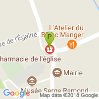 carte de la Pharmacie de l'Eglise