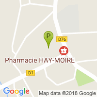 carte de la Pharmacie Hay Moire