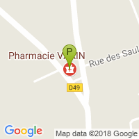 carte de la Pharmacie Varin